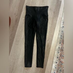 Spanx Black Leggings Size Medium